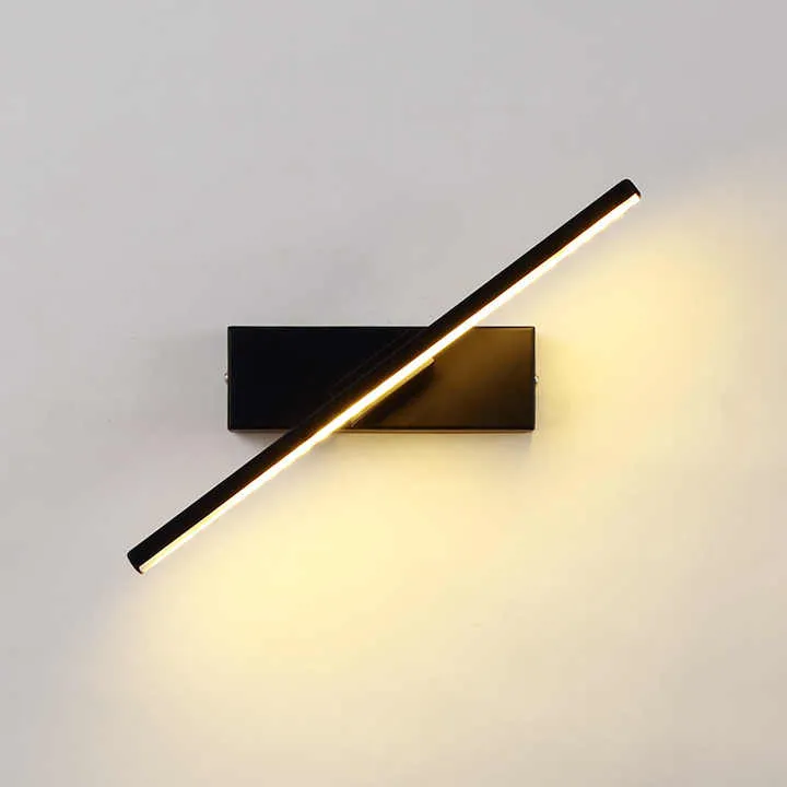 مصباح جداري داخلي LED مودرن 6 وات 330 قابل . Modern 6W 330 Rotatable LED Indoor Wall Lamp with