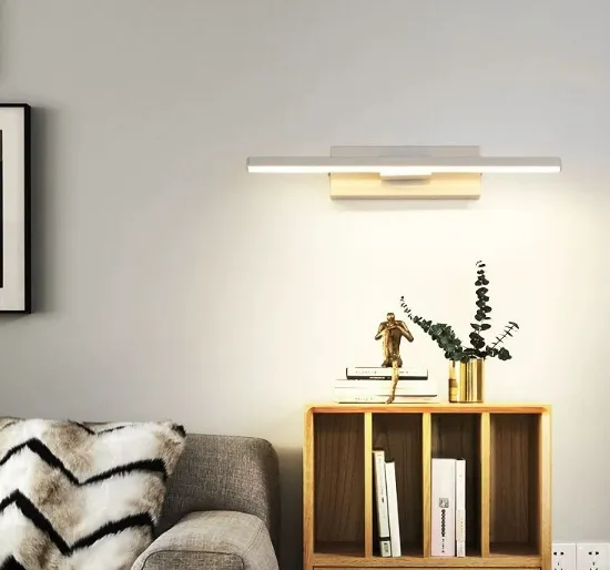 مصباح جداري داخلي LED مودرن 6 وات 330 قابل . Modern 6W 330 Rotatable LED Indoor Wall Lamp with