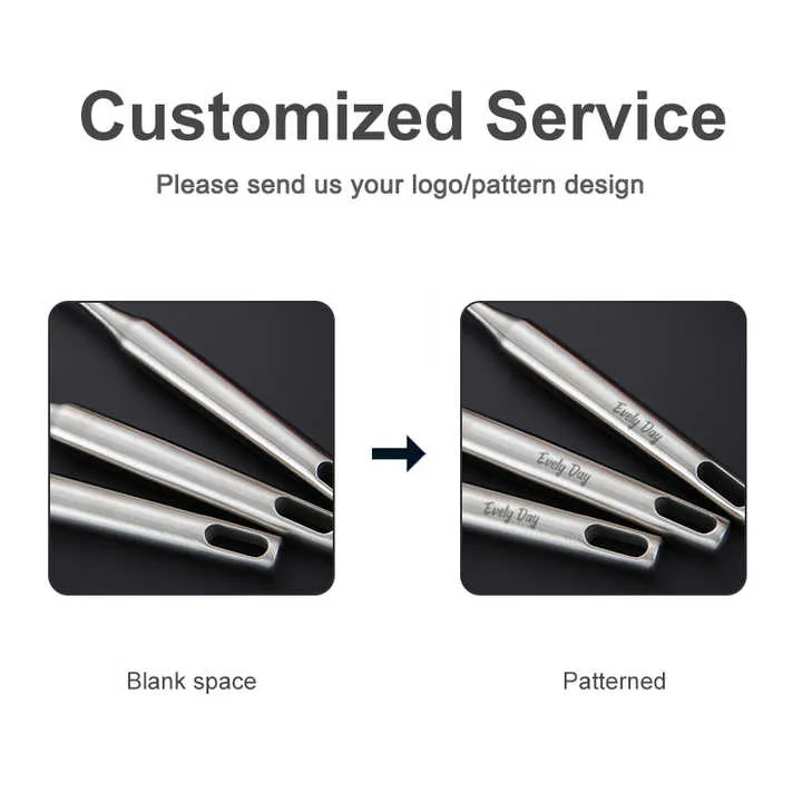 مجموعة أوانٍ للمطبخ من الفولاذ المقاوم للصدأ - steel kitchen utensils set home kitchen utensils set accessories tools set