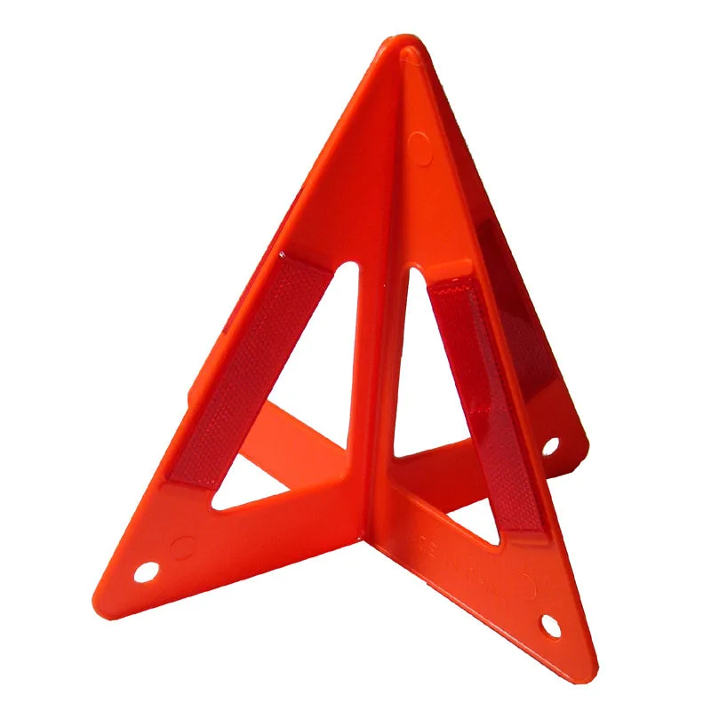1 Emergency Warning Triangle Auto Car Breakdown Red Reflective Safety Road Sign