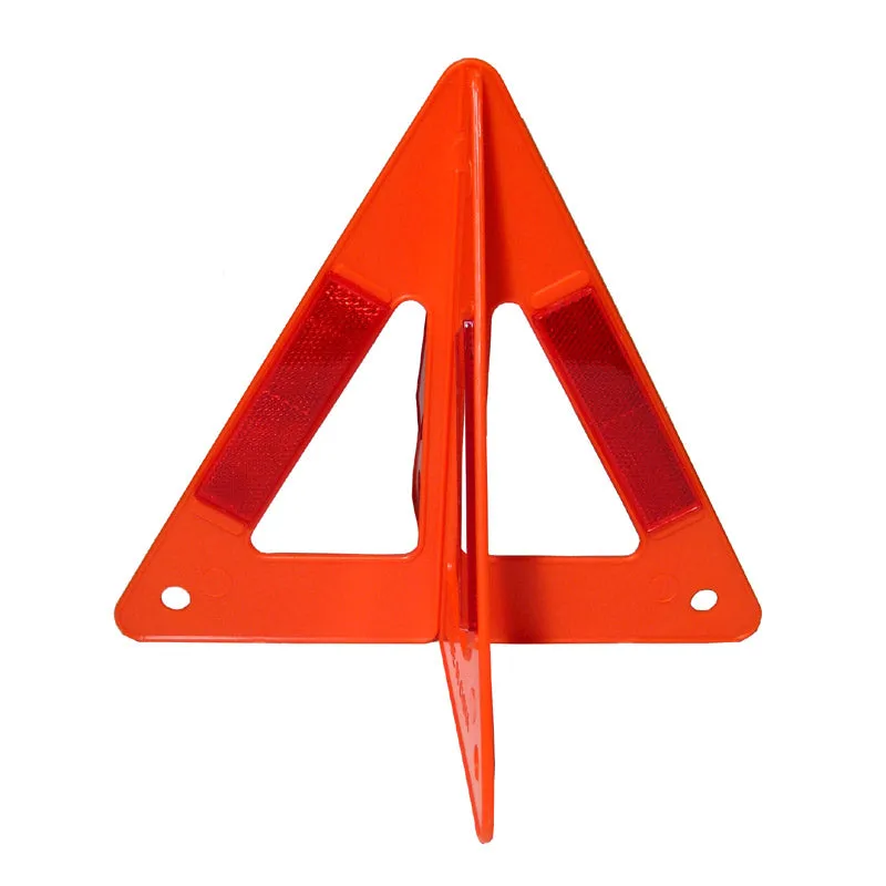 1 Emergency Warning Triangle Auto Car Breakdown Red Reflective Safety Road Sign
