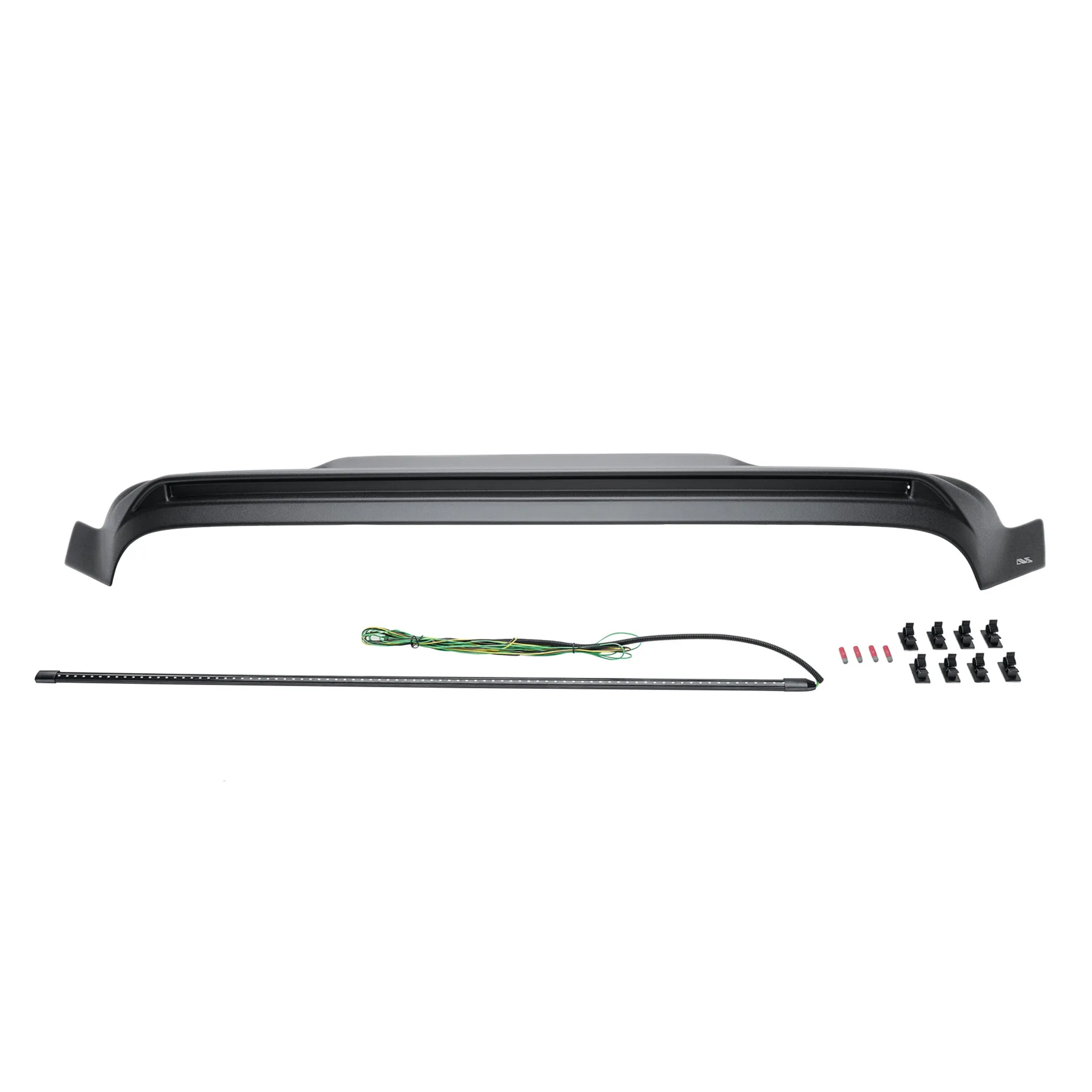 Auto Ventshade Aeroskin Lightshield Pro Bug Deflector - Black - Dodge Ram Fullsize Truck 2009-22
