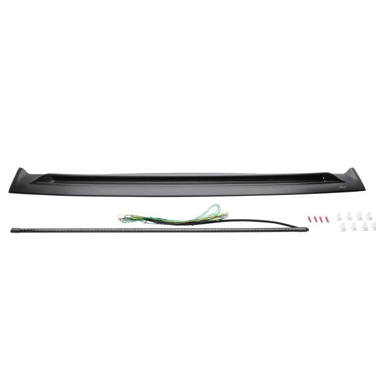 Auto Ventshade Aeroskin Lightshield Pro Bug Deflector - Black - Ford Midsize SUV 2019-22