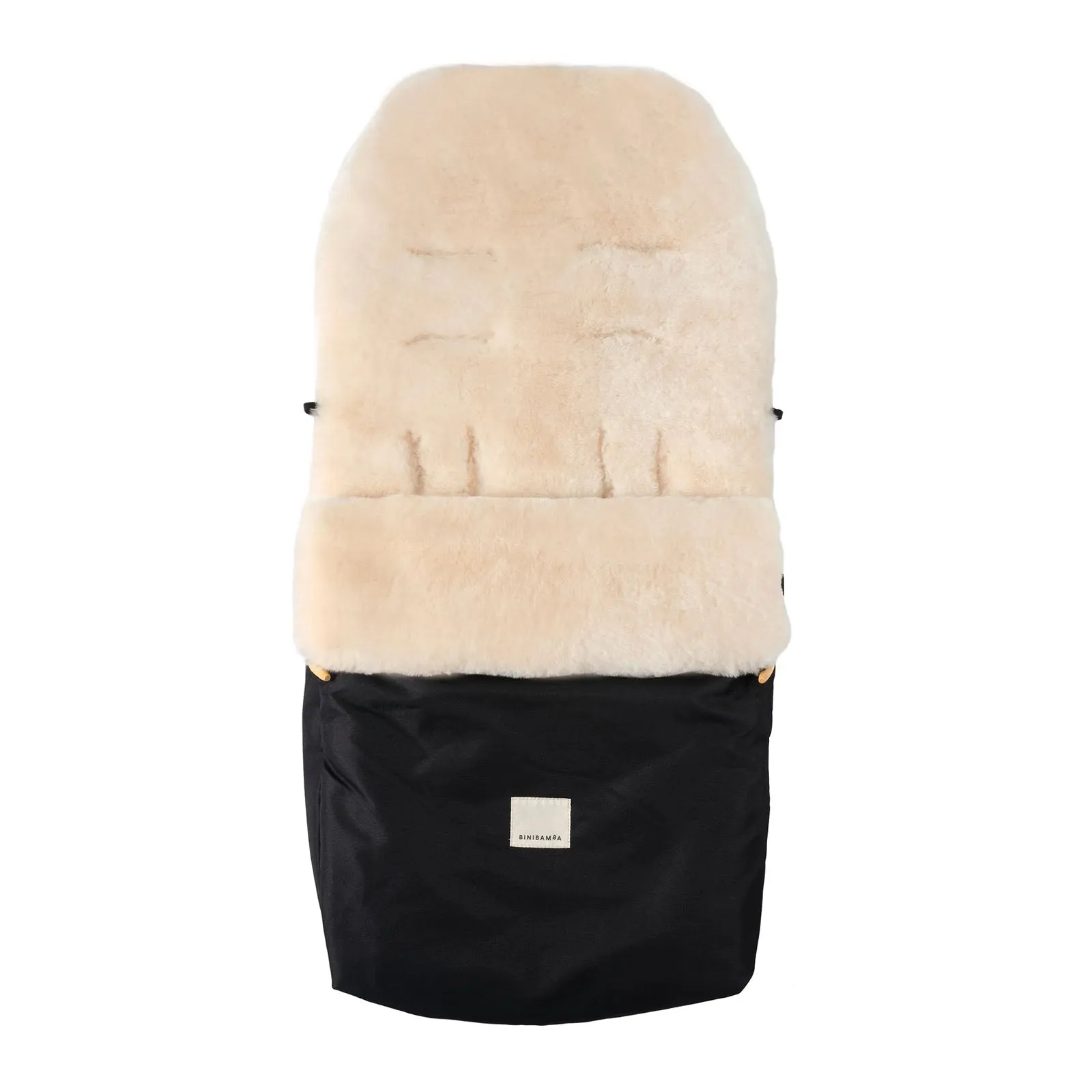 BINIBAMBA Sheepskin Puffmuff