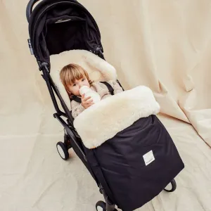 BINIBAMBA Sheepskin Puffmuff