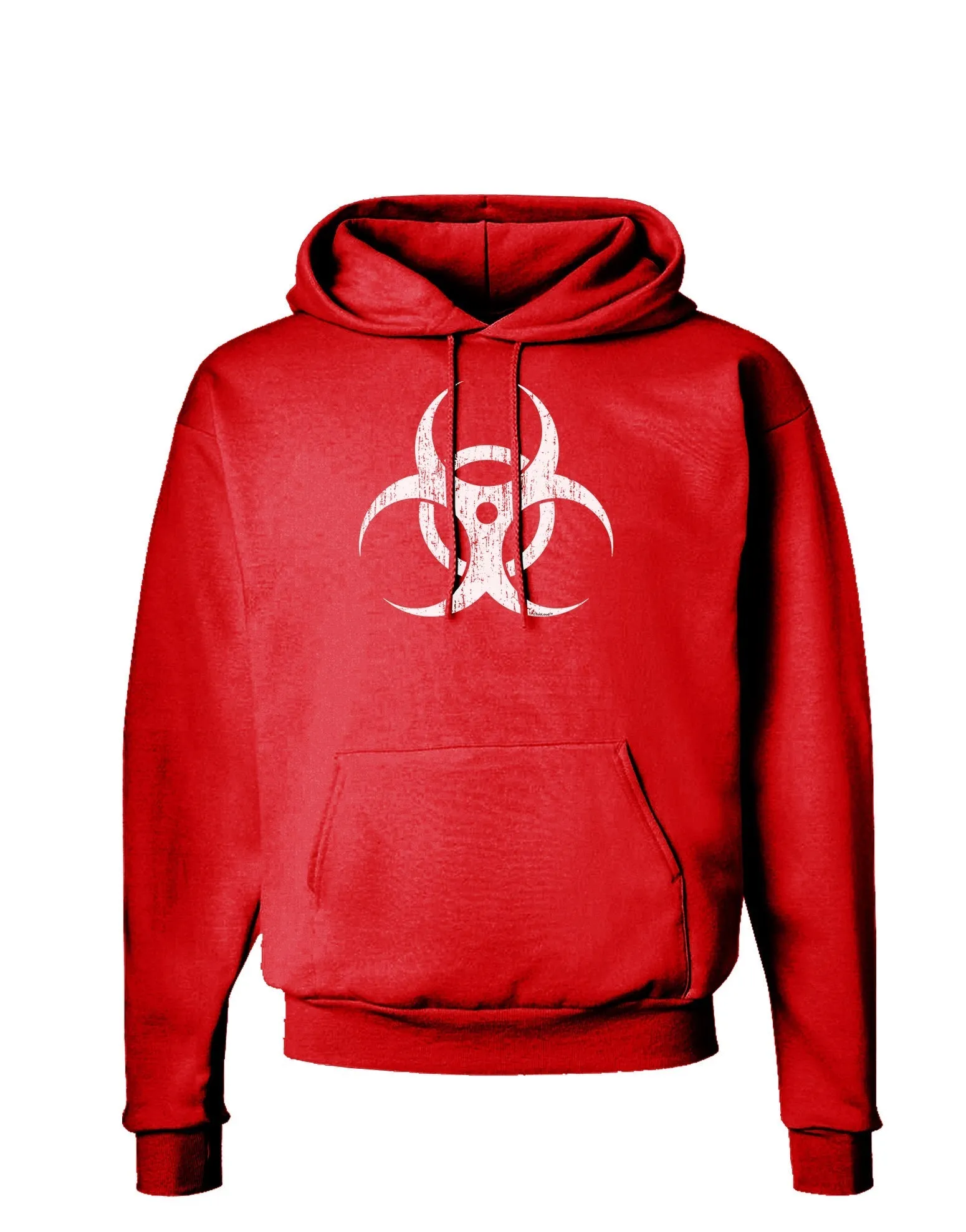 Biohazard Symbol -  Vintage Apocalypse Dark Hoodie Sweatshirt