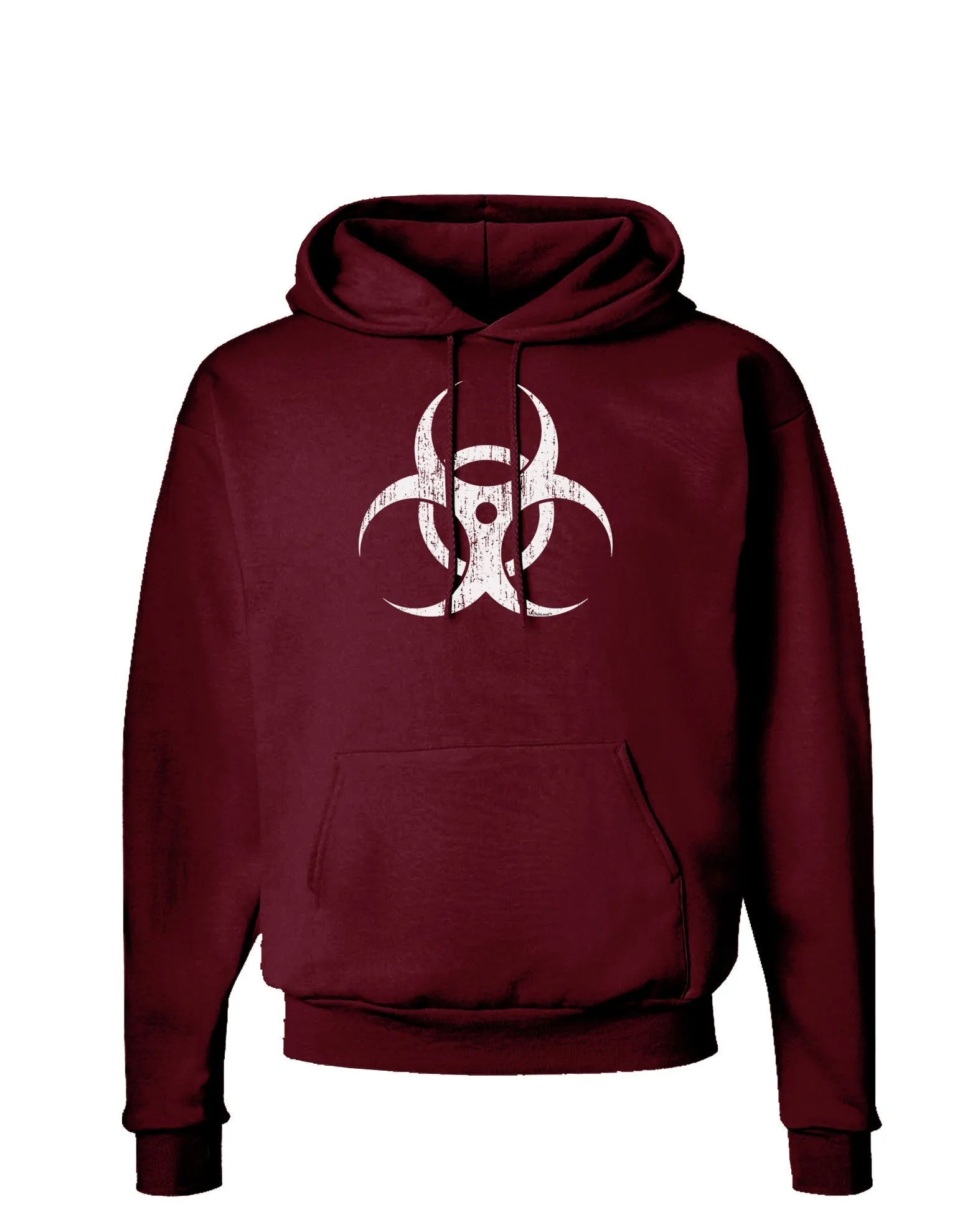 Biohazard Symbol -  Vintage Apocalypse Dark Hoodie Sweatshirt