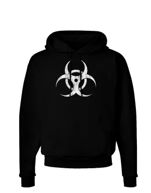Biohazard Symbol -  Vintage Apocalypse Dark Hoodie Sweatshirt