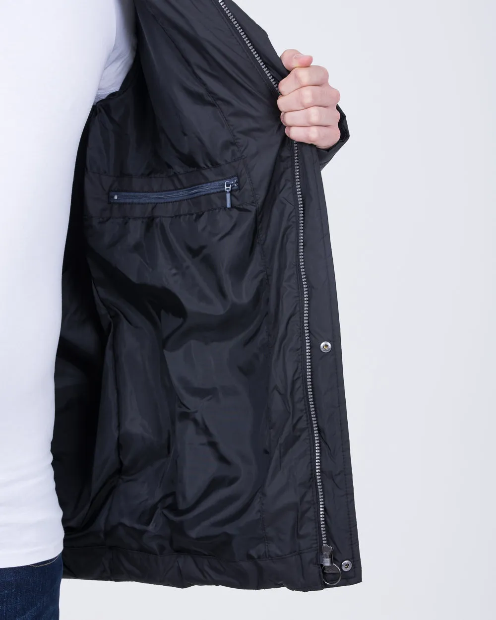 Cabano Tall Lightweight Puffer Jacket (black)