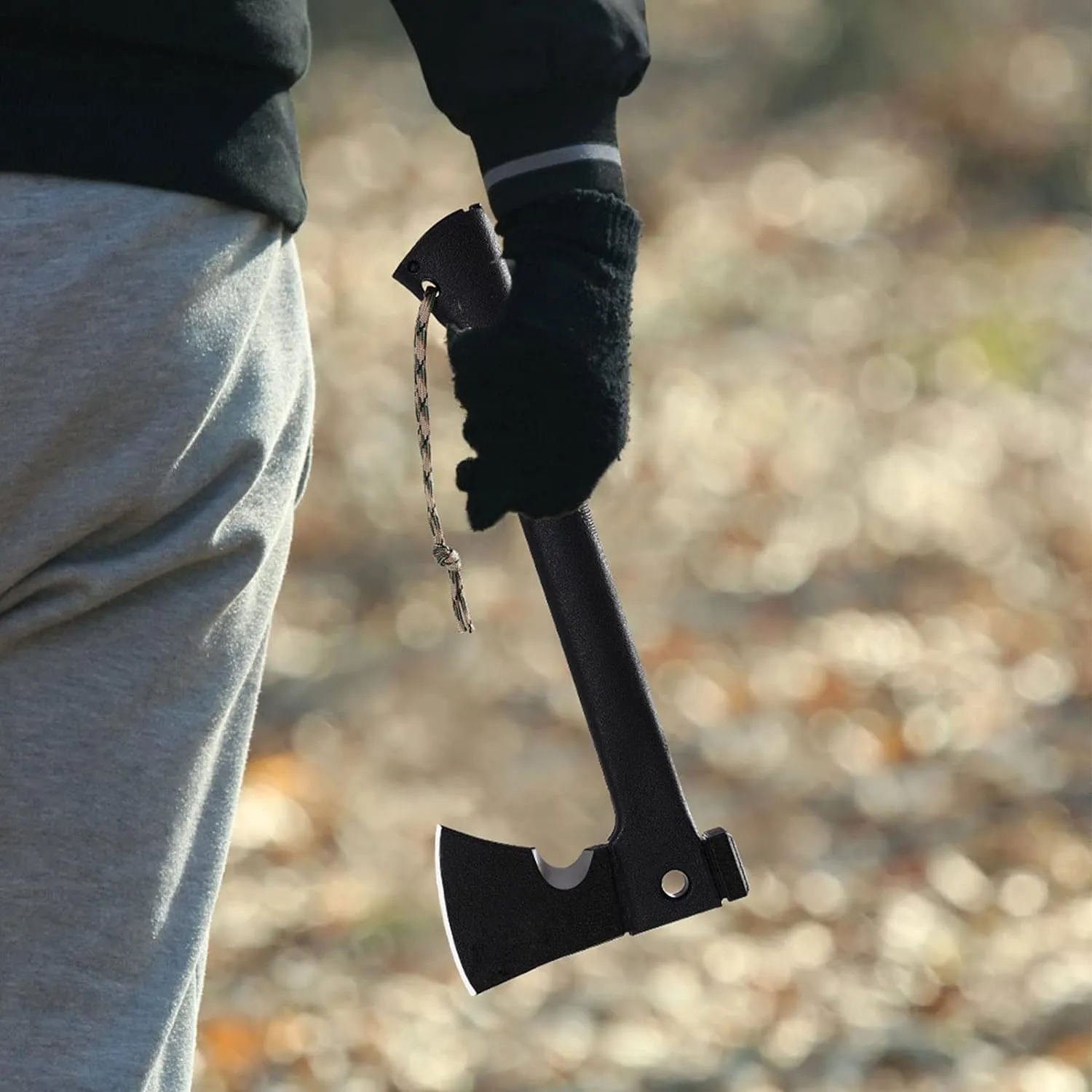Camping Hand Axe With Protective Sheath Ah-126