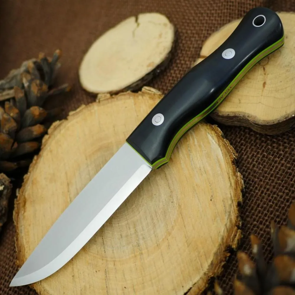CPM 3V Explorer: Black Richlite & Toxic Green G10
