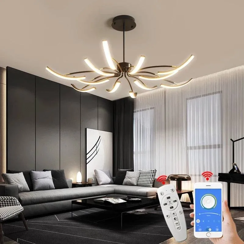 Finished Modern Led Ceiling Lights  Adjustable Led Ceiling Lamp