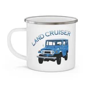 FJ40 Land Cruiser Enamel Camping Mug - Reefmonkey Artist Ren Hart