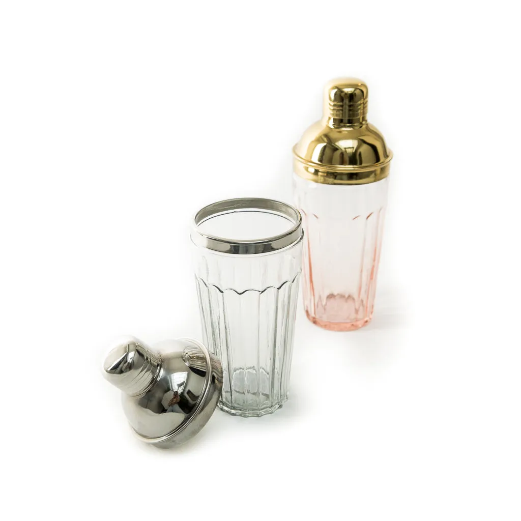 Glass Cocktail Shaker (2 Colors)