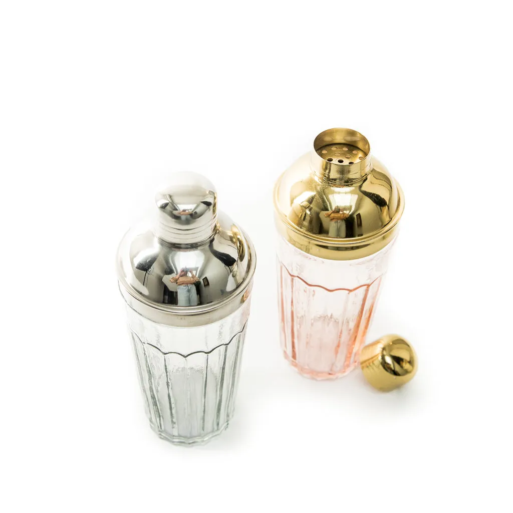 Glass Cocktail Shaker (2 Colors)