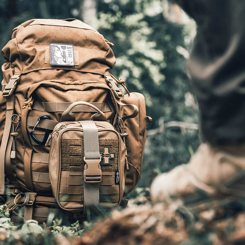 IFAK Trauma First Aid Kit for Car, Home, Travel, Hiking, and Camping