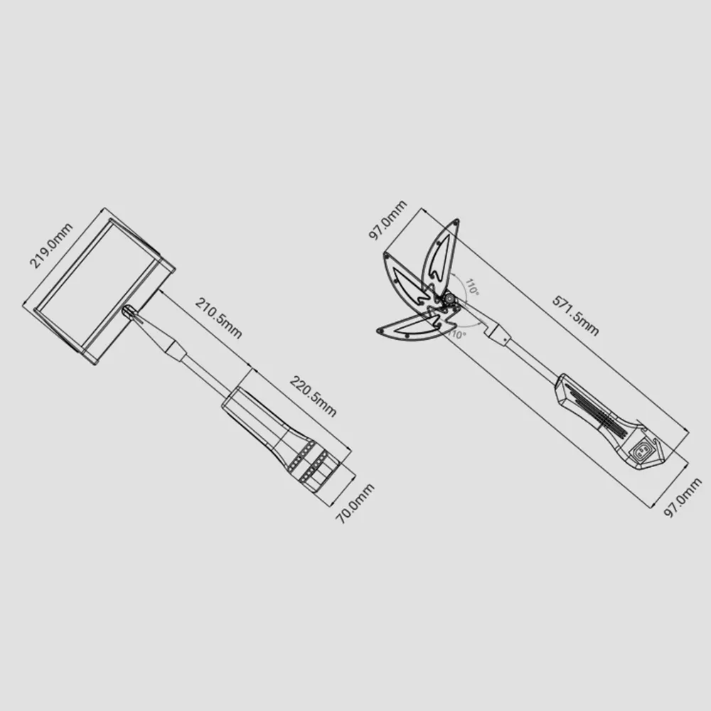 LED High Output Linkable Display Arm Light