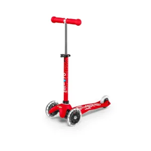 Mini MICRO Deluxe LED Kickboard - Red