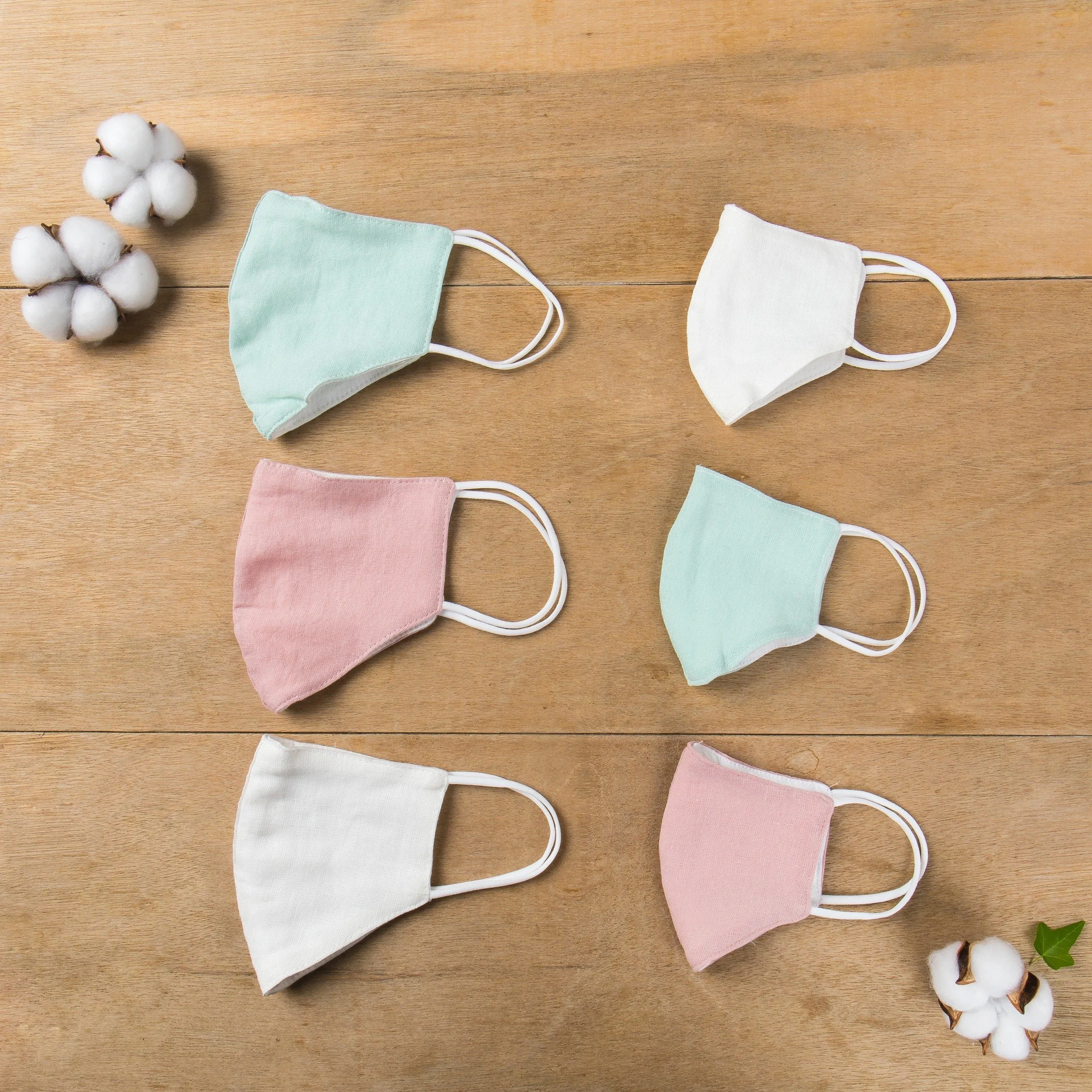 Mom   Me Summer Pattern Face Mask Set with Filter Pocket [Set of 3]