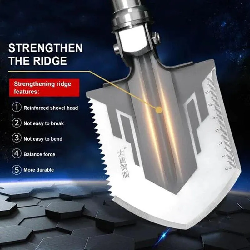 Multifunctional outdoor folding shovel 183519