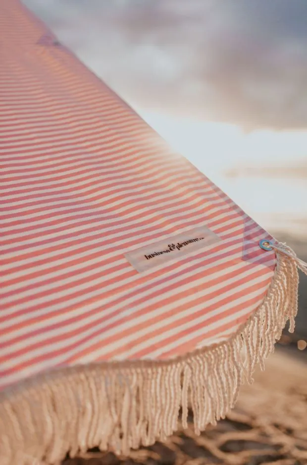 The Premium Beach Tent - Lauren's Pink Stripe